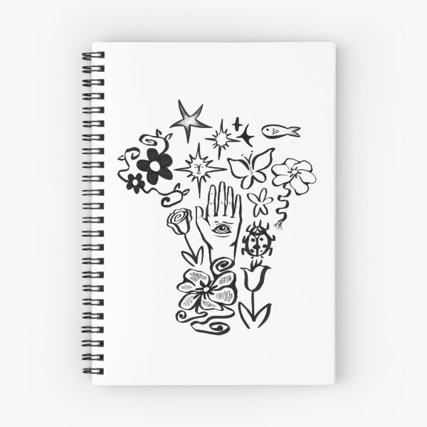Item preview, Line work scribbled illustration  designed and sold by hashbr0wne.