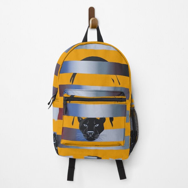 Item preview, Black Puma Emerging Through Semi-Transparent Stripes – Apparel & Accessories designed and sold by Bittor18.