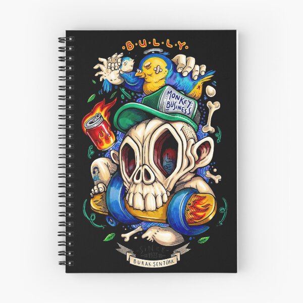 Item preview, Monkey Business Graffiti Skull Street Art designed and sold by Bizu Digitalart.