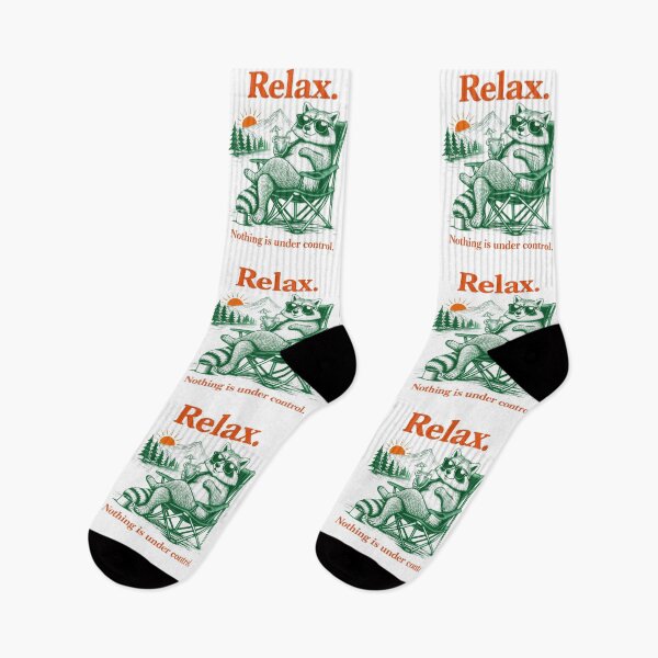 Item preview, Relax Nothing is Under Control Funny Chill Raccoon designed and sold by gear-posters.