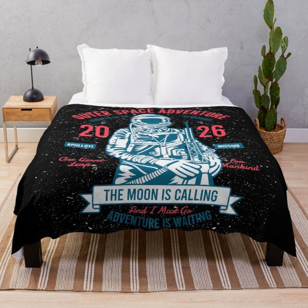 Item preview, Outer Space Adventure – Vintage Astronaut Moon Mission designed and sold by MOFAPPAREL.