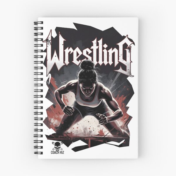 Item preview, WRESTLING - Fierce Female Wrestler Power designed and sold by Coach-Riz.