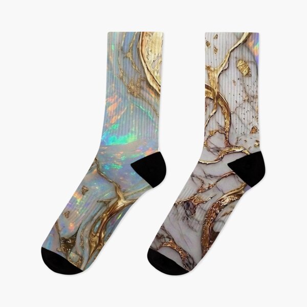 Item preview, Pearl Opal Moonstone Marble and Gold Luxury Art designed and sold by Ed & Harmony.