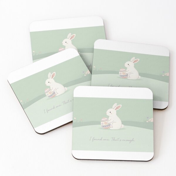 Item preview, Solo Egg Hunt Introvert Bunny – Funny Quiet Easter Design designed and sold by Quiet Mode Studio.