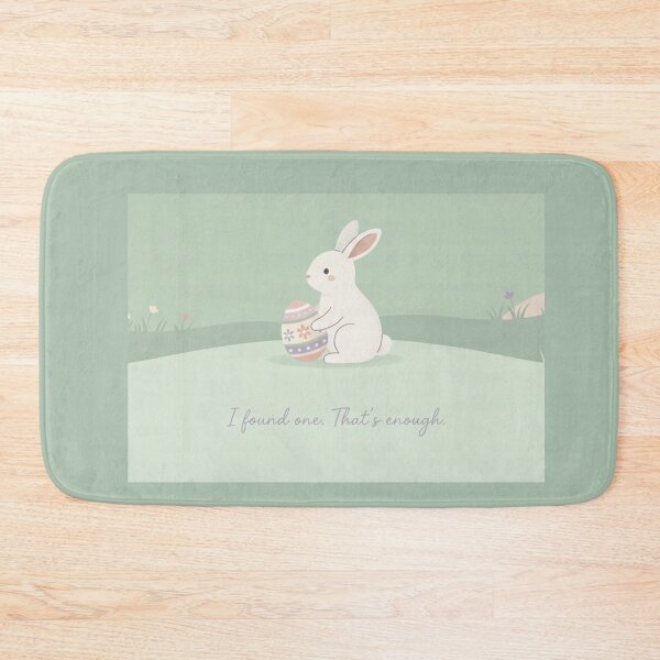 Item preview, Solo Egg Hunt Introvert Bunny – Funny Quiet Easter Design designed and sold by Quiet Mode Studio.