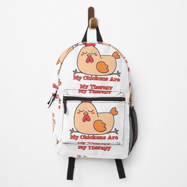 Item preview, My Chickens Are My Therapy Funny Chicken Lover Gift | Farm Life Humor Design | Backyard Chicken Owner Shirt designed and sold by Anasalseady.