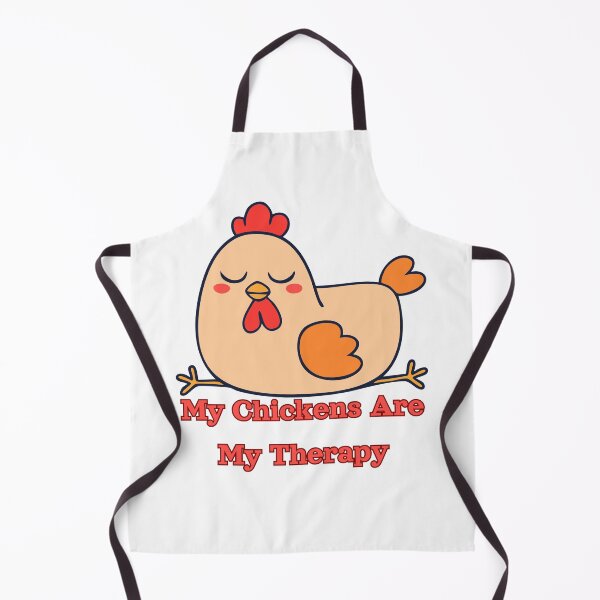 Item preview, My Chickens Are My Therapy Funny Chicken Lover Gift | Farm Life Humor Design | Backyard Chicken Owner Shirt designed and sold by Anasalseady.