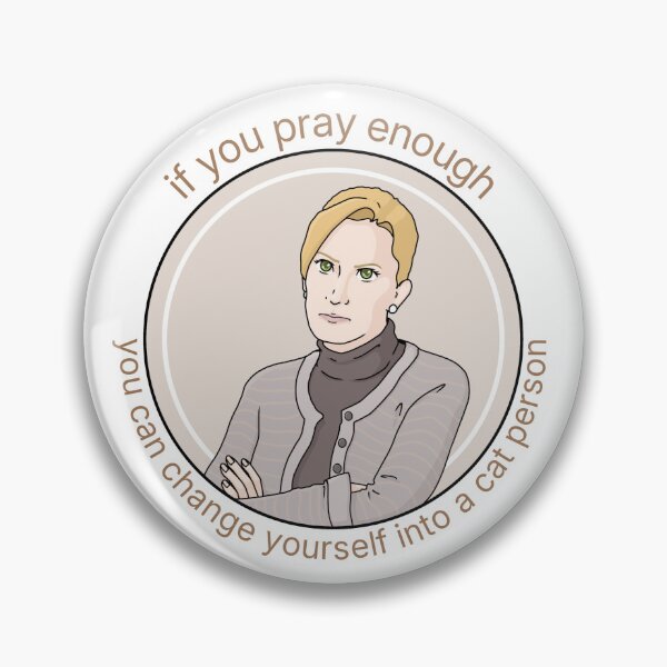 Item preview, Angela Says: Pray to Become a Cat Person! designed and sold by rose apollo.