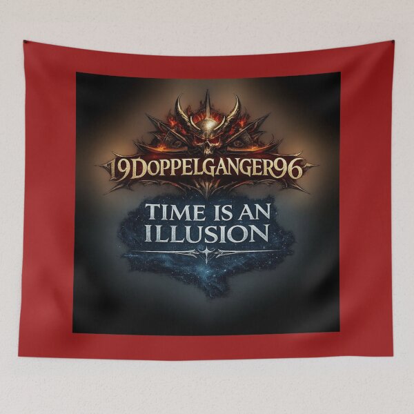 Item preview, Time Is an Illusion – Eternal Mind Design designed and sold by KINSPIREWOLFBAT.