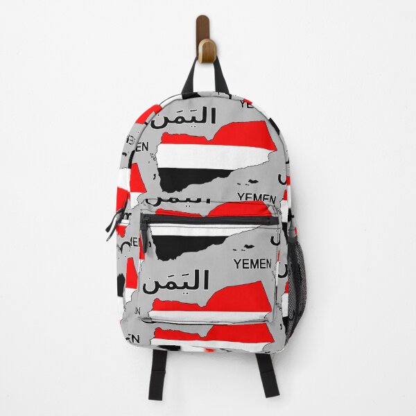 Item preview, Yemen Map with Flag designed and sold by BluedarkArt.