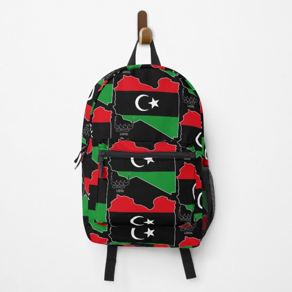 Item preview, Libya Map with Flag designed and sold by BluedarkArt.