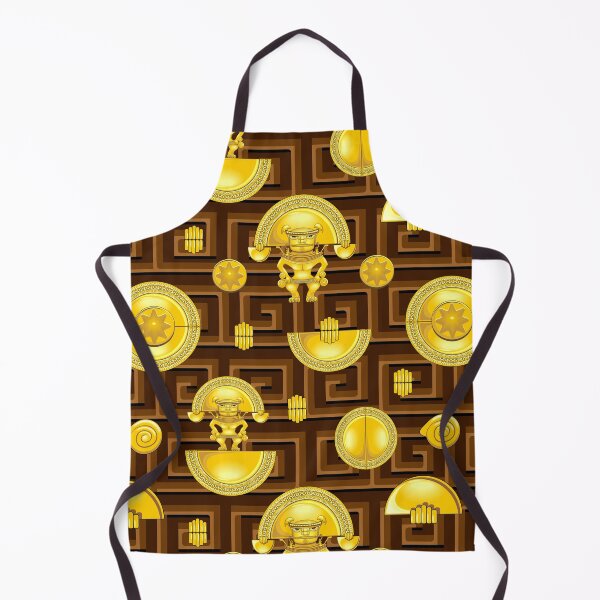 Item preview, Aztec Warrior Golden Totem designed and sold by BluedarkArt.