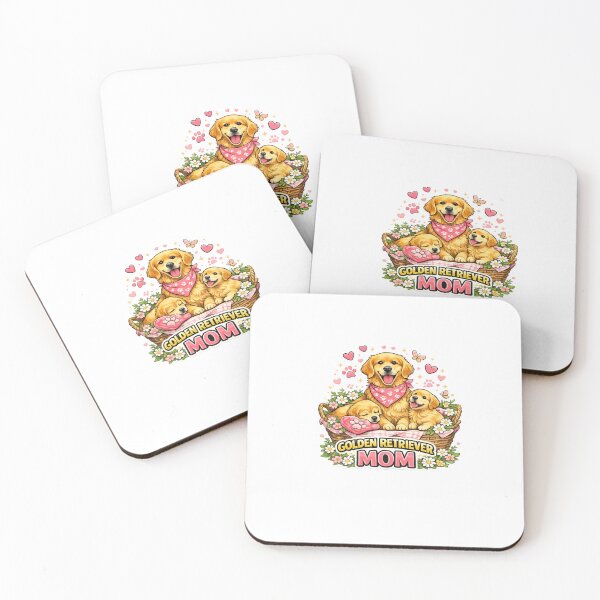 Item preview, Golden Retriever Mom Cute Dog Lover Design designed and sold by kissing Pets.
