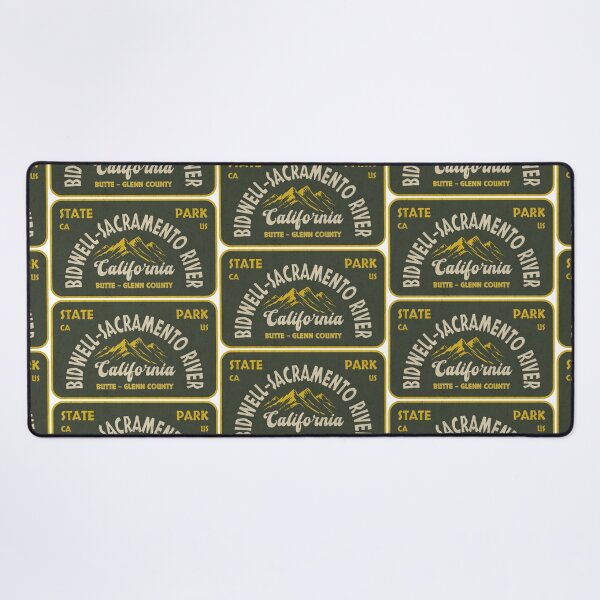Item preview, Bidwell-Sacramento River State Park, Butte - Glenn County, California, badge design designed and sold by Wanderful-roads.