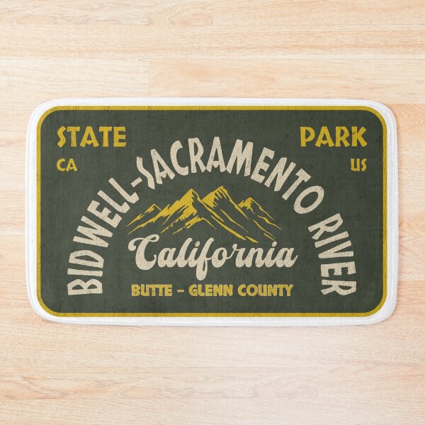 Item preview, Bidwell-Sacramento River State Park, Butte - Glenn County, California, badge design designed and sold by Wanderful-roads.