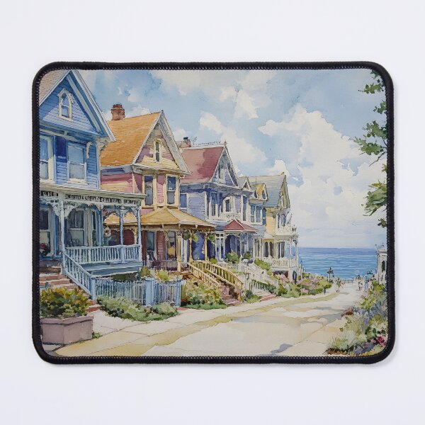 Item preview, Cape May Colorful Beachfront Architecture New Jersey designed and sold by daila70.