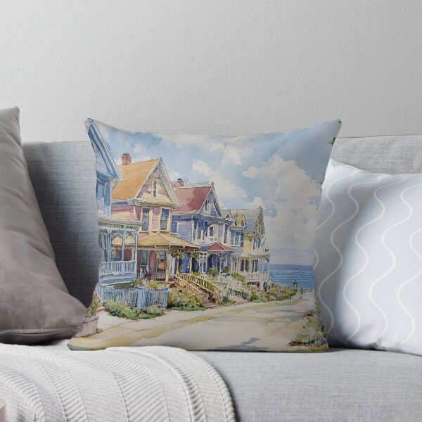 Item preview, Cape May Colorful Beachfront Architecture New Jersey designed and sold by daila70.