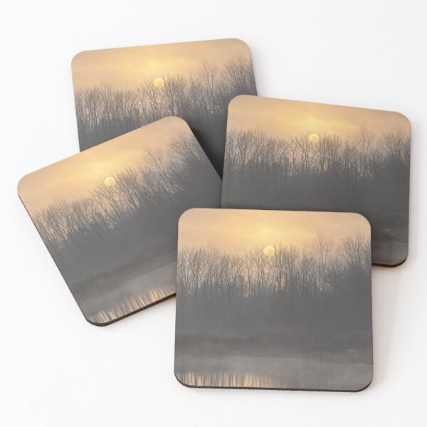 Item preview, Foggy morning sunrise designed and sold by greencitystudio.