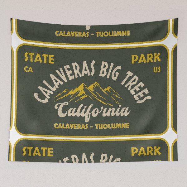 Item preview, Calaveras Big Trees State Park, Calaveras - Tuolumne, California, badge design designed and sold by Wanderful-roads.