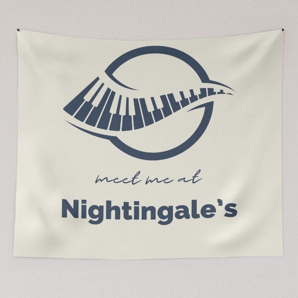 Item preview, Meet Me At Nightingale's designed and sold by gollydelally.