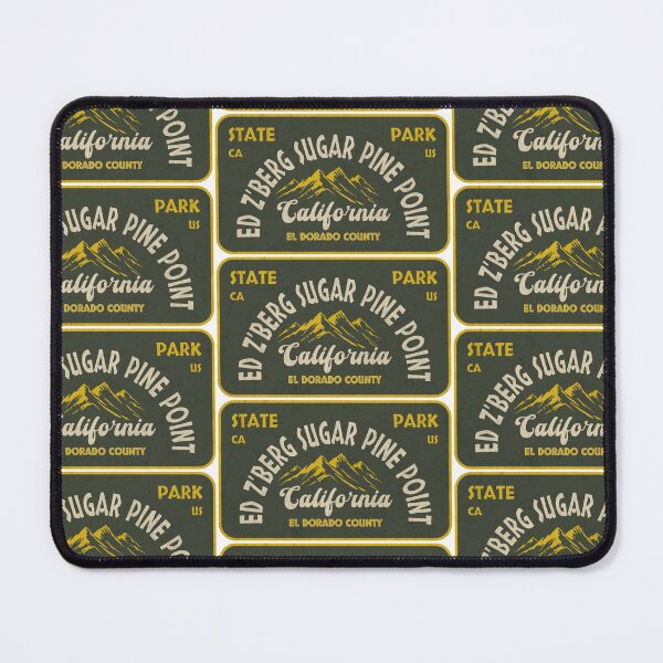 Item preview, Ed Z'berg Sugar Pine Point State Park, El Dorado County, California, badge design designed and sold by Wanderful-roads.