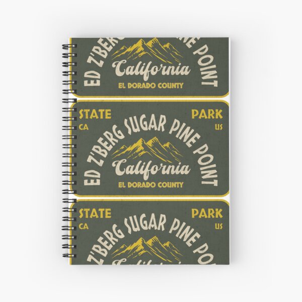 Item preview, Ed Z'berg Sugar Pine Point State Park, El Dorado County, California, badge design designed and sold by Wanderful-roads.