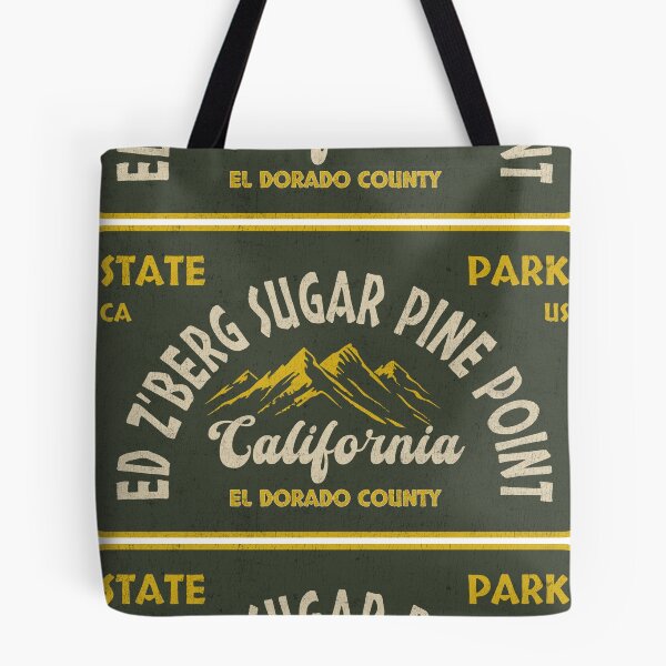 Item preview, Ed Z'berg Sugar Pine Point State Park, El Dorado County, California, badge design designed and sold by Wanderful-roads.