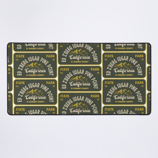 Item preview, Ed Z'berg Sugar Pine Point State Park, El Dorado County, California, badge design designed and sold by Wanderful-roads.