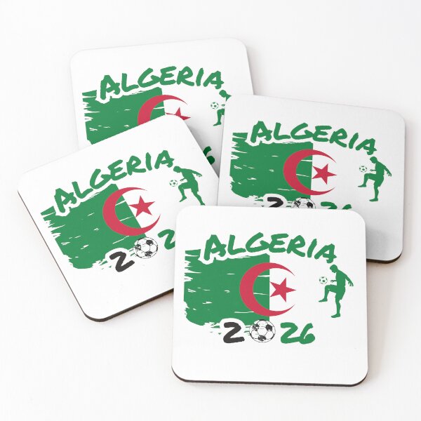 Item preview, Algeria Soccer 2026 Shirt | Algerian Football Fan Green Pride Design designed and sold by ThreadNovaCo.