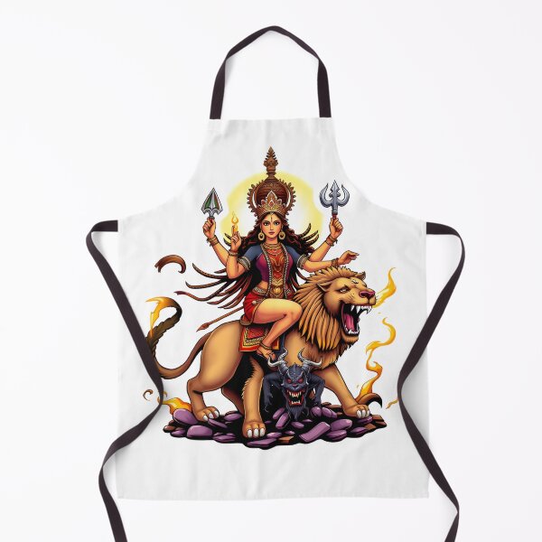 Item preview, Jai Mata Di Warrior Pose designed and sold by Teewave-Ashish.