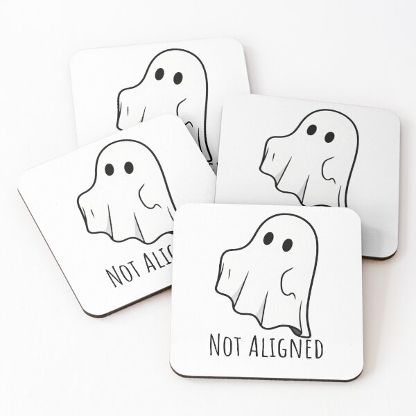 Item preview, "Not Aligned" - Minimal Meme Design designed and sold by Shelley Noel.