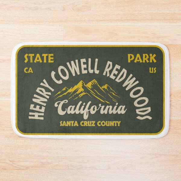 Item preview, Henry Cowell Redwoods State Park, Santa Cruz County, California, badge design designed and sold by Wanderful-roads.