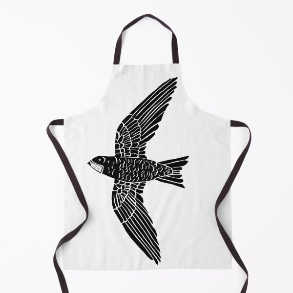 Item preview, Common Swift Flying designed and sold by Chirping-Canvas.