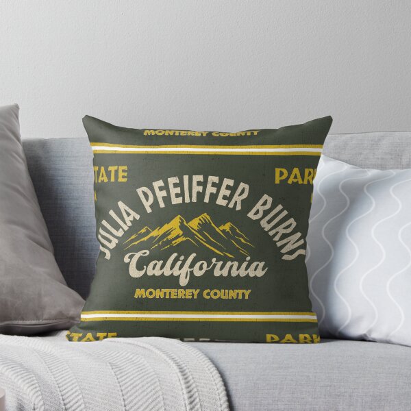 Item preview, Julia Pfeiffer Burns State Park, Monterey County, California, badge design designed and sold by Wanderful-roads.