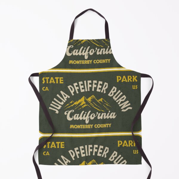 Item preview, Julia Pfeiffer Burns State Park, Monterey County, California, badge design designed and sold by Wanderful-roads.
