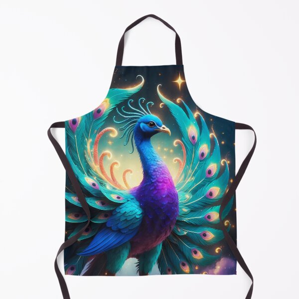 Item preview, Cosmic Peacock - Fantasy Art designed and sold by Lucid Dream Pixel.