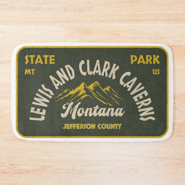 Item preview, Lewis and Clark Caverns State Park, Jefferson County, Montana, badge design designed and sold by Wanderful-roads.