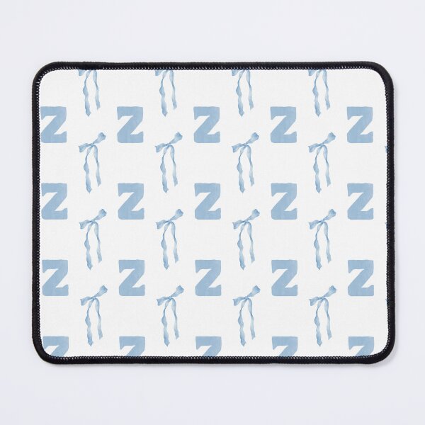 Item preview, Watercolor Blue Bow Letter Z Phone Case Aesthetic Gift for Her and Mom, Coquette Blue Bow Letter Z Blanket Cozy Baby Shower Gift, Letter Z Blue Bow Journal Graduation Gift for Her and Girls designed and sold by VivaFy.