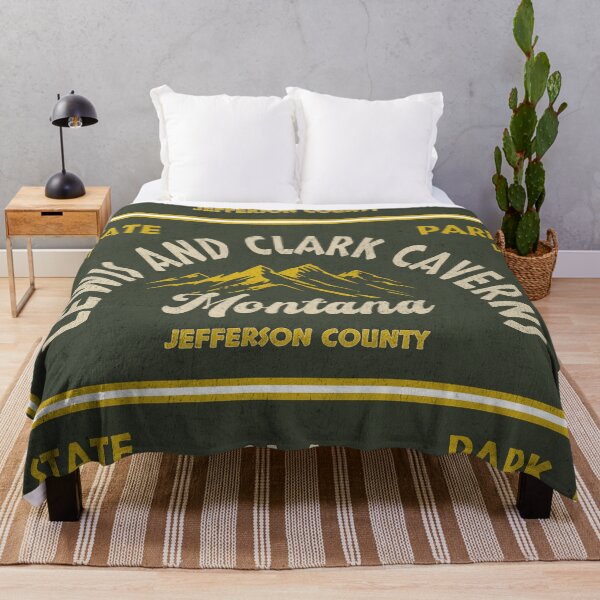 Item preview, Lewis and Clark Caverns State Park, Jefferson County, Montana, badge design designed and sold by Wanderful-roads.