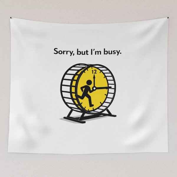 Item preview, Sorry, but I’m busy. designed and sold by Atelierby-Anita.