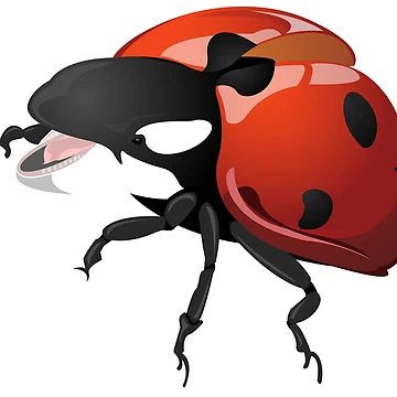 Artwork thumbnail, Lady Killer Bug by ReedyVector