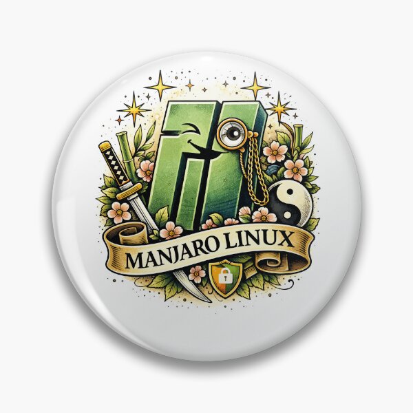 Item preview, Manjaro (Vintage Tattoo) designed and sold by Fakecactus Designs.