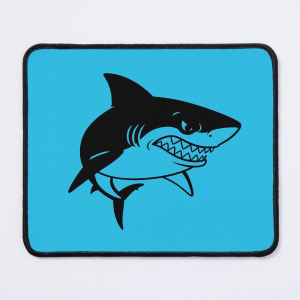 Item preview,  Angry Great White Shark Line Art designed and sold by mirojurin by AXXISS .