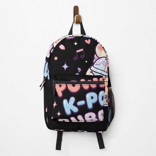 Item preview, Powered By K-Pop And Bubble Tea Bear designed and sold by snowry.