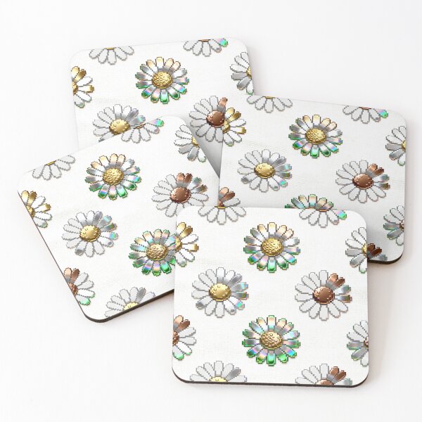 Item preview, A colorful pattern of flowers on a white background designed and sold by Creative88Art.