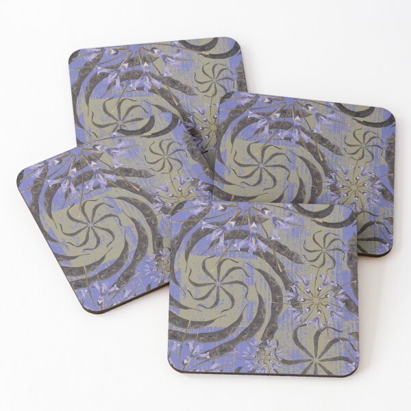 Item preview, Copy of Honey Locust & First Spring Flower Radials on Purple & Taupe Barn Tin designed and sold by Digitalmyth's Designs.