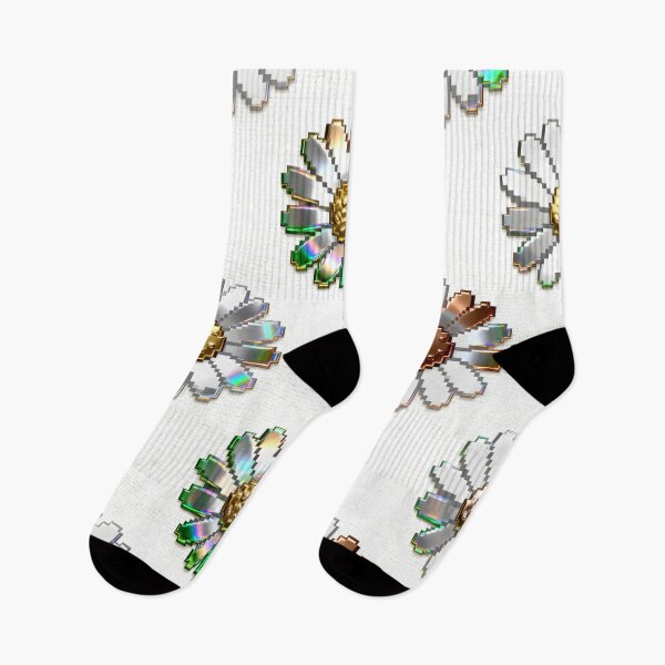 Item preview, A colorful pattern of flowers on a white background designed and sold by Creative88Art.