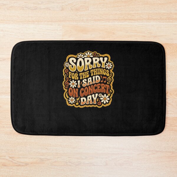 Item preview, Sorry for Things Said on Concert Day Retro Music designed and sold by snowry.