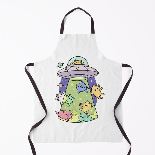 Item preview, Cute UFO Cat Sticker – Kawaii Space Cats Cartoon Illustration for Cat LoversCute UFO Cat Sticker – Kawaii Space Cats Cartoon Illustration for Cat Lovers designed and sold by Timegraf.