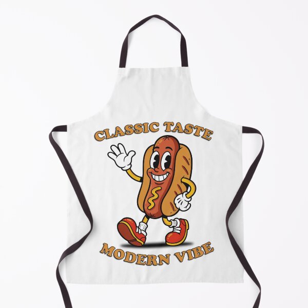 Item preview, Classic Taste, Modern Vibe - Retro Hotdog Mascots designed and sold by KozbiDesign.